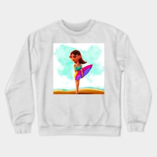 Beach Body Crewneck Sweatshirt